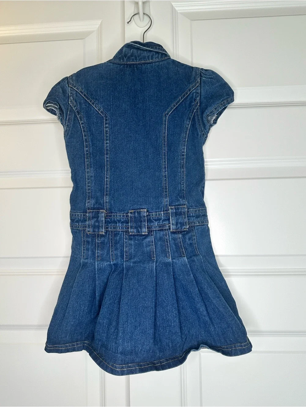 Vintage Carter’s Watch the Wear Denim Dress Girls 6X - EUC